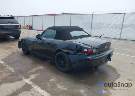 2002 Honda S2000 из США, поврежденный, VIN JHMAP11472T008006